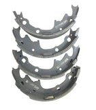 Mighty System XL 538X Relined Non-Asbestos Drum Brake Shoe Set