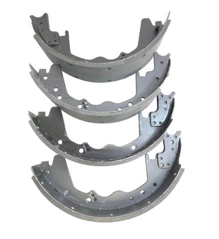 Mighty 583EX Relined Non-Asbestos Drum Brake Shoe Set - Rear