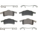 Wagner MX791 ThermoQuiet Semi-Metallic Disc Brake Pad Set