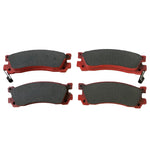 Raybestos PGD390 Professional Grade Non-Asbestos Disc Brake Pad Set