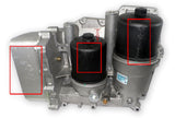 Paccar Integrated Lubrication Module For Oil Filtration & Temp Control Peterbilt