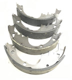 Mighty 245EX Drum Brake Shoe Set - Riveted Shoe Rear