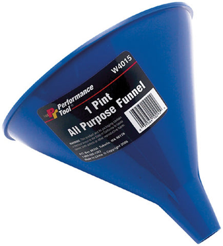 Performance Tool W4015 All Purpose Funnel - 1 Pt